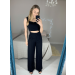 Calça Pantalona em Viscose. O look perfeito é com nosso Top Cropped Viscose. Confira!