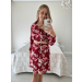 Vestido confeccionado em Viscose, com modelo de camisa. Possui gola, punhos e abotoamento com abertura 100% frontal. 