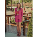 Blazer Alfaiataria Linho Manga 3/4. O look perfeito é com nossa Bermuda Alfaiataria Linho Meia Coxa. Confira! 